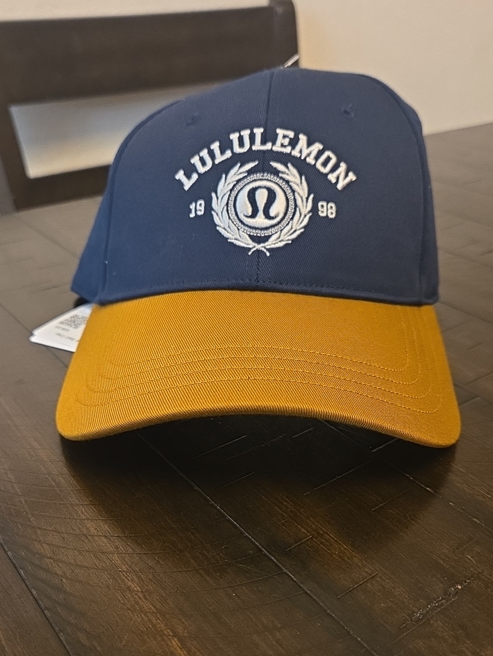 lululemon athletica Navy and Mustard Two-Tone Baseball Cap